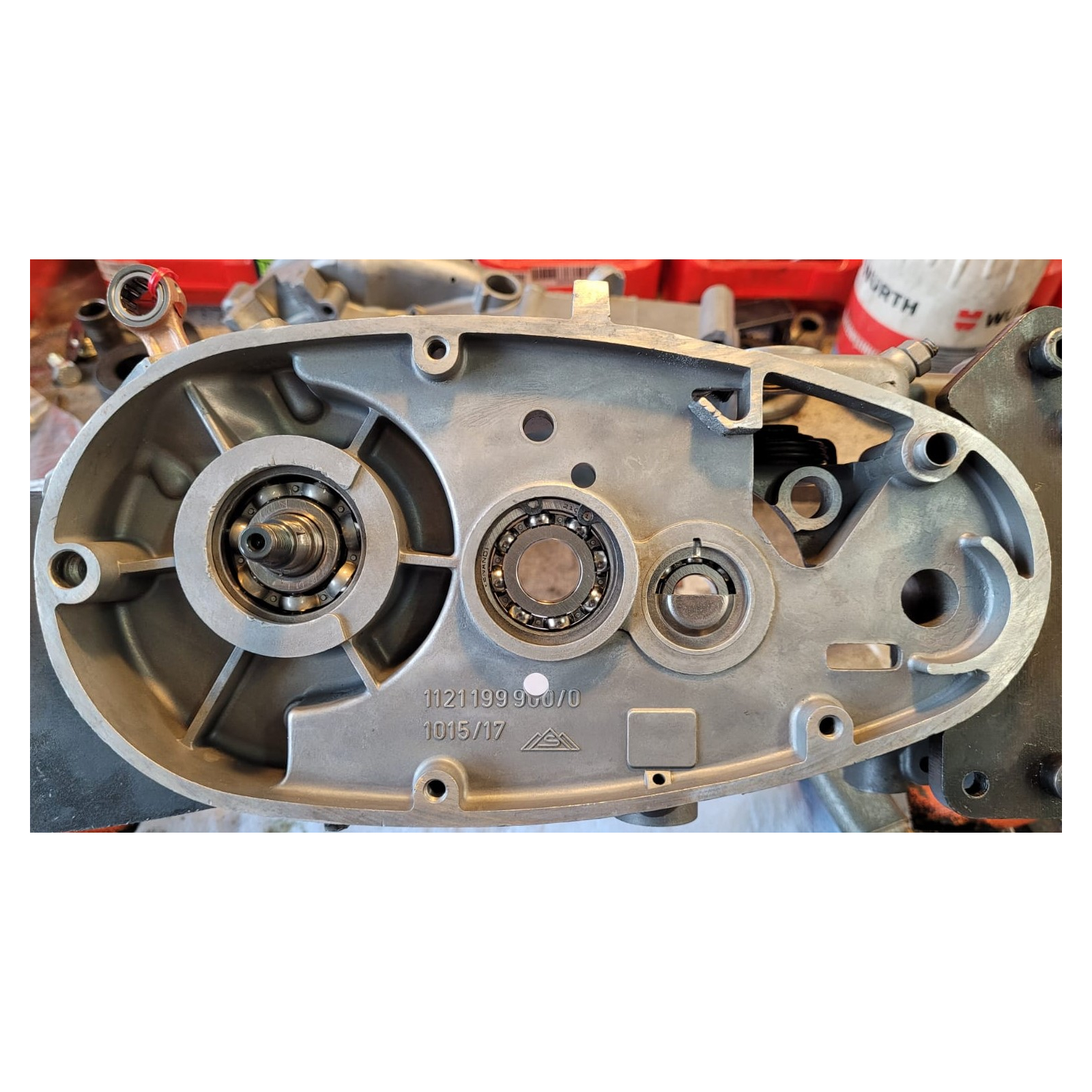 Ersatz Laufrad Center Getriebe Schraube Unteren Platte Metall